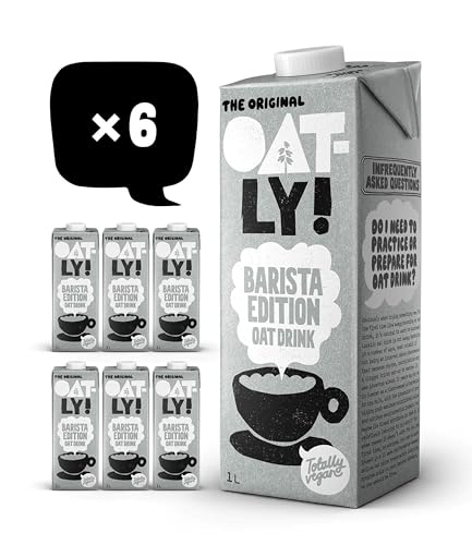 Oatly Barista Oat Drink Long Life 6x1Litre - Maison & Cuisine Amazon Royaume-Uni à 8.54€