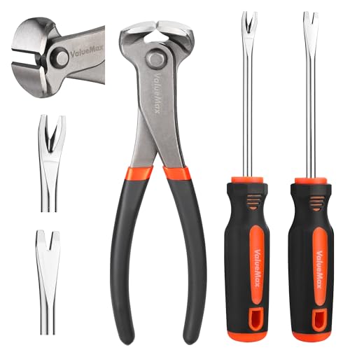 ValueMax 3-teiliges Endschneidezange und Nagelabzieher... - Bricolage & Outils Amazon Allemagne à 10.99€