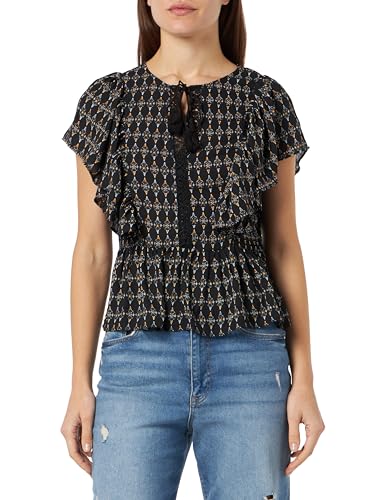 aleva Tunica Manica Corta, Nero, S Donna - Amazon Italie à 16.30€