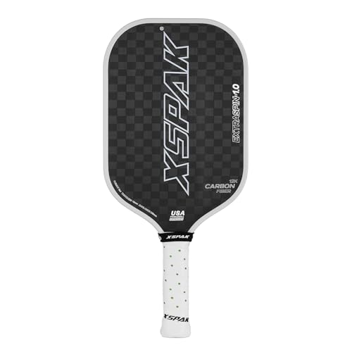 XS XSPAK 12K Carbon Fiber Pickleball Paddle - Tournament... - Sports & Fitness Amazon UK à 48.62€