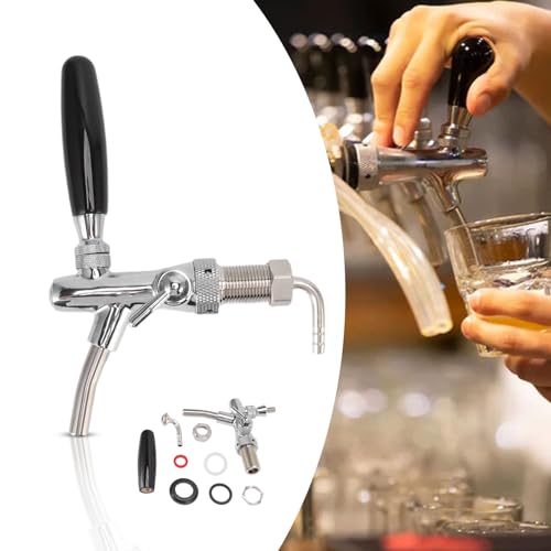 Beer Draft Faucet, No-Rust No-Leak Beer Faucet, Stainless... - Bricolage & Outils en promo à 7.00€