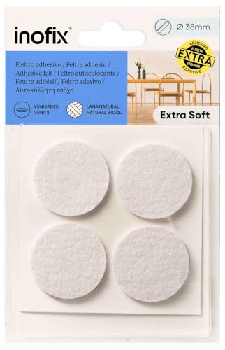 INOFIX FEUTREX4 Laine ADHESIF DIAM38 BLC Marque - Loisirs Créatifs Amazon France à 3.62€