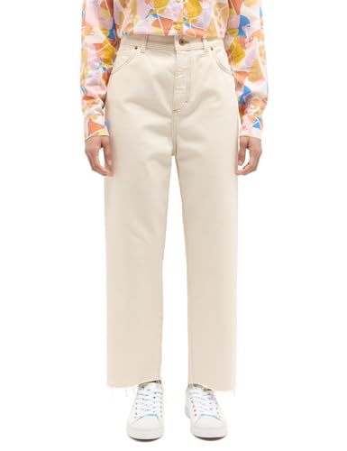 MUSTANG Style AVA Loose Cropped Offwhite 2014-106 - Mode & Vêtements Amazon Allemagne à 18.56€