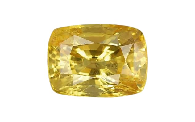Shree Jewelrs - Piedra preciosa de zafiro amarillo de 11,25... - Bijoux & Montres en promo à 17.26€