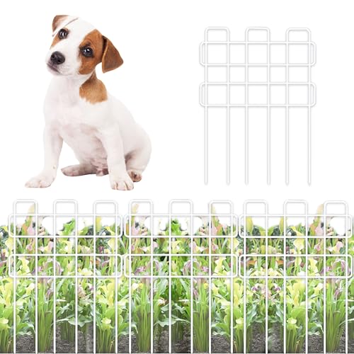 ShopLaLa Gartenzaun, Tierbarriere (insgesamt 3 m), 10... - Jardin & Extérieur en promo à 25.99€