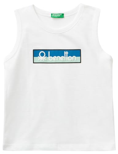 United Colors of Benetton Débardeur, Blanc, 18 Mois - Sports & Fitness Amazon France à 5.47€