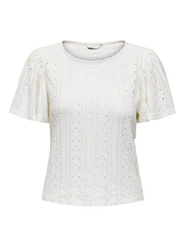 ONLY Camiseta de Manga Corta para Mujer con Cuello Redondo... - Amazon Espagne à 6.63€