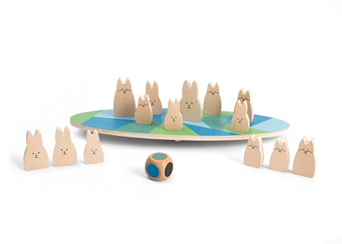 BS Toys Jeu D'Équilibre Lapins en Bois - Jeu Éducatif Et... - Jouets & Jeux Amazon France à 10.00€