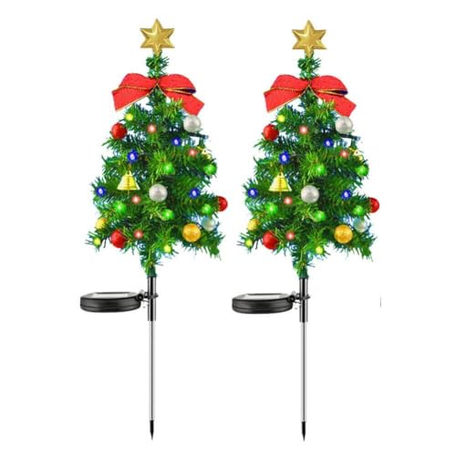 Luxylei Lumières Solaires De Décoration d'arbre De Noël... - Jardin & Extérieur en promo à 4.99€