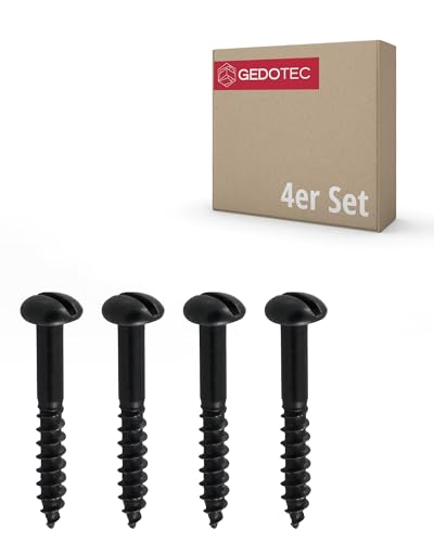 Gedotec Zier-Holzschrauben aus Schmiedeeisen I 4 Stück... - Maison & Cuisine Amazon Allemagne à 1.99€