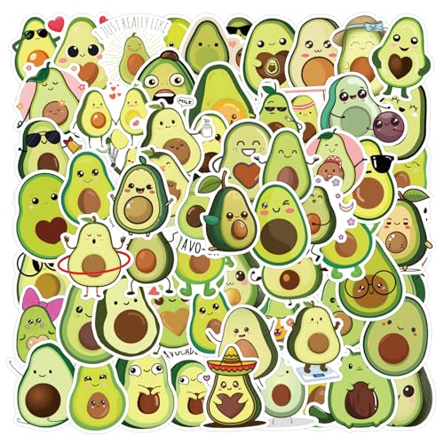 100 adesivi avocado per auto, laptop, telefono, chitarra... - Auto & Motorcycle Amazon Italy à 7.19€