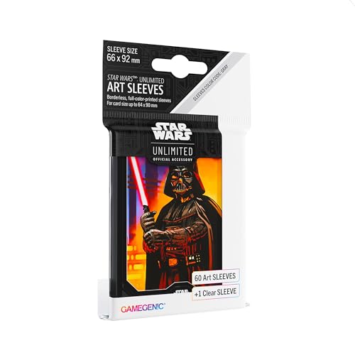 Gamegenic, Star Wars: Unlimited Art Sleeves – Darth Vader - Jouets & Jeux Amazon Allemagne à 5.95€
