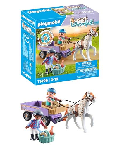 PLAYMOBIL Horses of Waterfall 71496 Carruaje con Poni, un... - Toys & Games Amazon Spain à 7.50€
