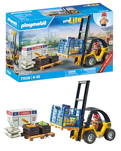 PLAYMOBIL myLife Promo Pack 71528 Carrello elevatore... - Jouets & Jeux en promo à 19.99€