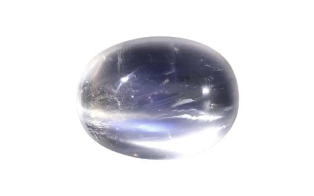 Shree Jewelrs - Piedra lunar de 11,25 ratti, forma ovalada... - Bijoux & Montres en promo à 17.26€