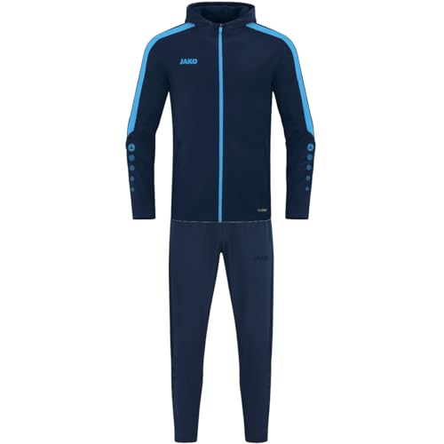 JAKO Power Tuta di rappresentanza, Marine/Blu Cielo, S Uomo - Amazon Italie à 29.66€