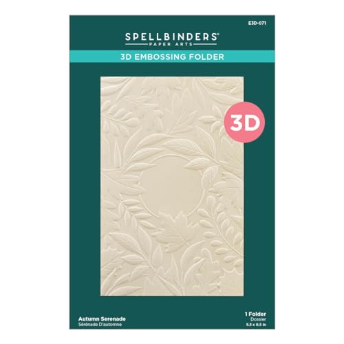 Spellbinders 3D-Prägeschablone, 1 Stück - Amazon Allemagne à 12.71€