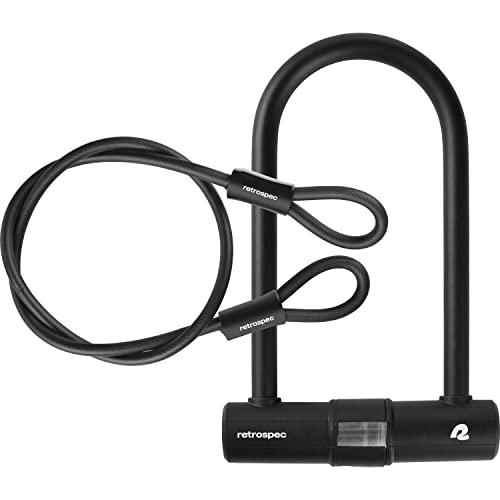 Retrospec Lookout Bügelschloss Fahrradschloss mit 1,2 m... - Sports & Fitness Amazon Allemagne à 12.96€