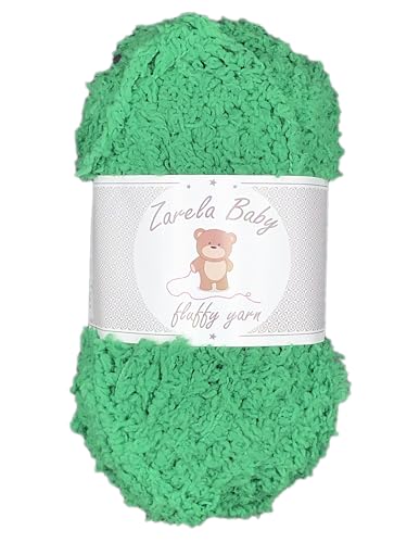 Zarela Baby Fluffy Wool 25g (19 Chistmas Green) - Bébé & Puériculture en promo à 1.29€