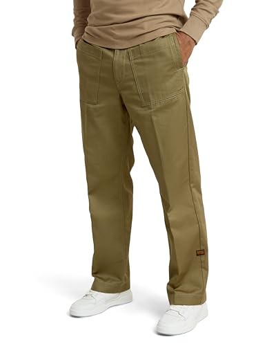 G-STAR Uomo Regular Straight Pocket Chino, Verde scuro... - Mode & Vêtements Amazon Italie à 33.68€
