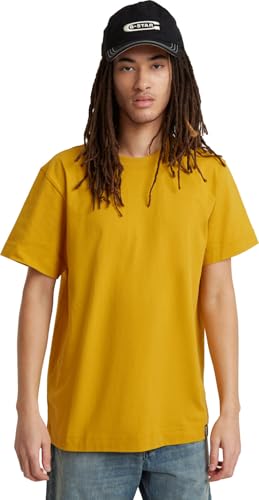 G-STAR Para Hombre Camiseta Essential Loose, Amarillo (dk... - Amazon Espagne à 11.77€