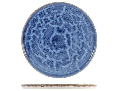 H&H Cobalto - Juego de 6 platos redondos, porcelana, 28 cm - Jouets & Jeux en promo à 80.77€