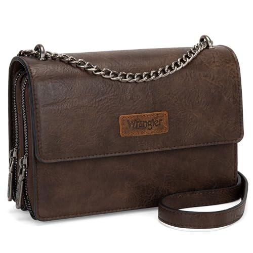 Wrangler Bolso cruzado para mujer, bolso de mano pequeño... - Beauté & Parfums Amazon Espagne à 40.70€