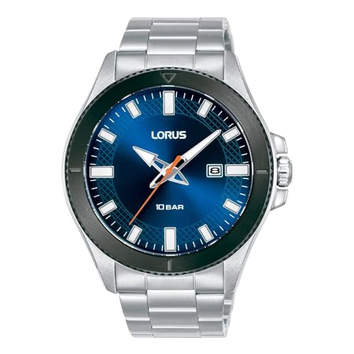 LORUS RH901QX9 Analoge Quarzuhr mit Edelstahlarmband... - Bijoux & Montres en promo à 34.97€