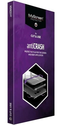 Myscreen Pellicola Anticrash Taglia E Utilizza Conf.Pz 10+1... - High-Tech & Électronique en promo à 46.60€