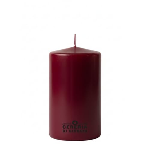 Bougie diamètre 7 cm hauteur 10 cm - Bordeaux - Bricolage & Outils Amazon France à 4.18€