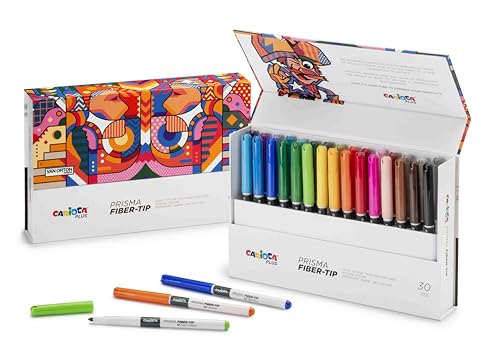 CARIOCA Colori Plus Prisma, marqueurs de couleur à pointe... - Jouets & Jeux en promo à 9.24€