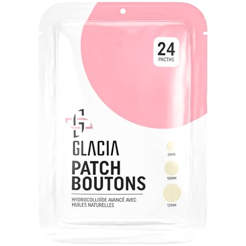 Patch Bouton by Glacia® – 24 Pack Pimple Patch pour Tous... - Beauté & Parfums Amazon France à 2.49€