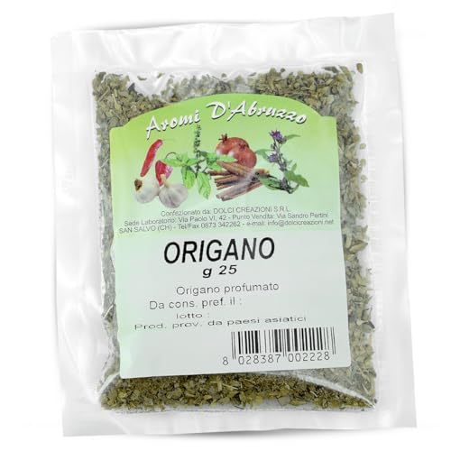 ORIGANO - 25 g - SPEZIE - AROMI D'ABRUZZO - Épicerie Amazon Italie à 1.30€