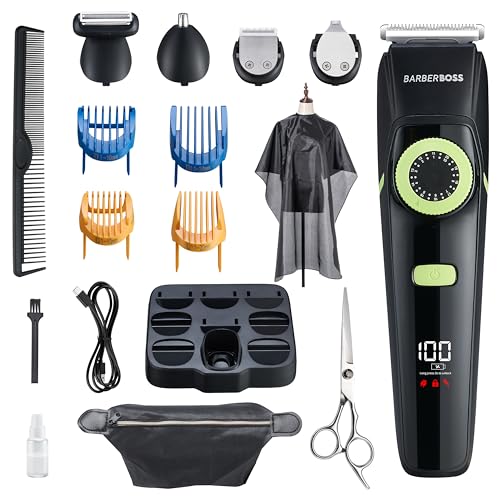 Barberboss Cortadora de barba para hombres y cortapelos... - Amazon Espagne à 18.50€