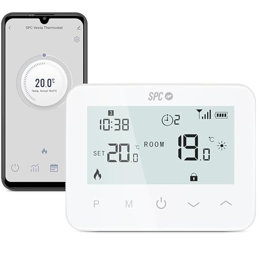 SPC Vesta Thermostat – Termostato calefacción WiFi para... - High-Tech & Électronique Amazon Espagne à 35.90€