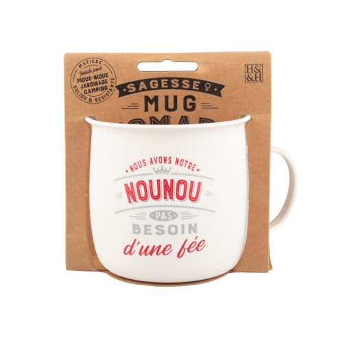 MUG NOMADE - Tee- und Kaffeetasse, personalisierbar... - Maison & Cuisine Amazon Allemagne à 4.73€