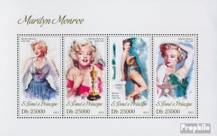 Prophila Collection Sao Tome E Principe 5241-5244 Sheetlet... - Maison & Cuisine Amazon Espagne à 1.39€