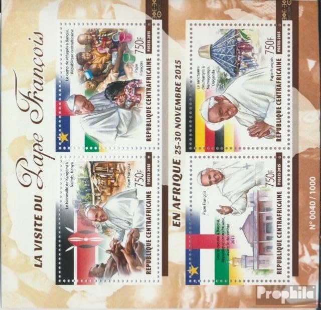 Prophila Collection Africa Centrale Repubblica 5805-5808... - Loisirs Créatifs Amazon Italie à 1.78€