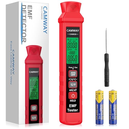 CAMWAY Misuratore EMF Digitale Rileva Radiazioni... - High-Tech & Électronique Amazon Italie à 10.01€