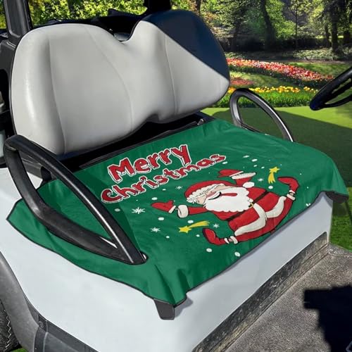 Brosoneto Funny Christmas Santa Claus Golf Cart Seat Cover... - Sports & Fitness Amazon Royaume-Uni à 2.40€