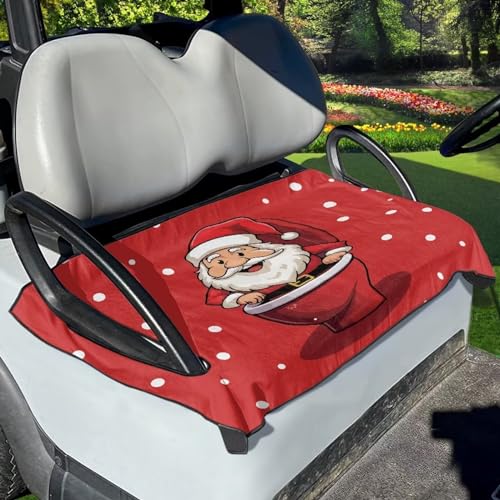 Brosoneto Funny Santa Claus Golf Cart Seat Cover Portable... - Auto & Moto Amazon Royaume-Uni à 2.40€