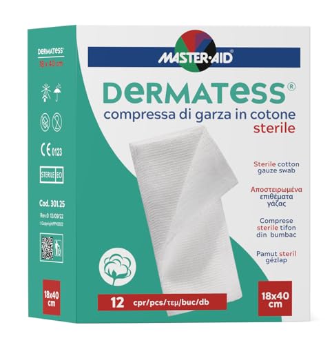 DERMATESS COTONE 12 PZ CM 18X40 - Santé & Bien-être Amazon Italie à 2.36€