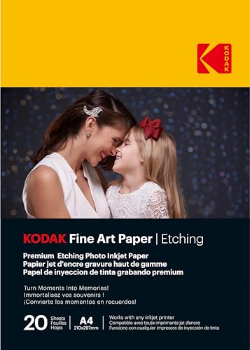 KODAK Fine Art Paper - Carta Fotografica di Alta Qualità... - Maison & Cuisine Amazon Italie à 9.99€