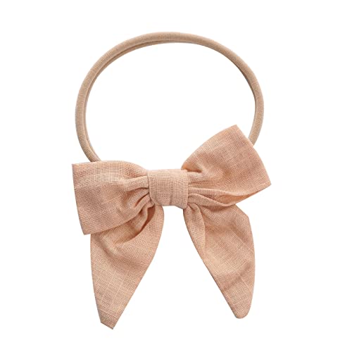 Toddler Baby Girls Solid Color Headband Bowknot Elastic... - Bébé & Puériculture Amazon Royaume-Uni à 1.00€