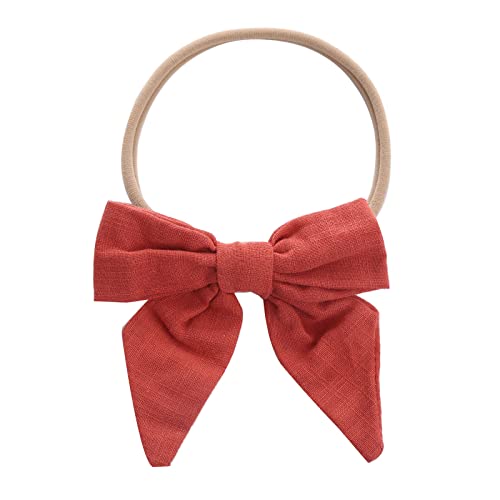 Toddler Baby Girls Solid Color Headband Bowknot Elastic... - Bébé & Puériculture Amazon Royaume-Uni à 1.00€