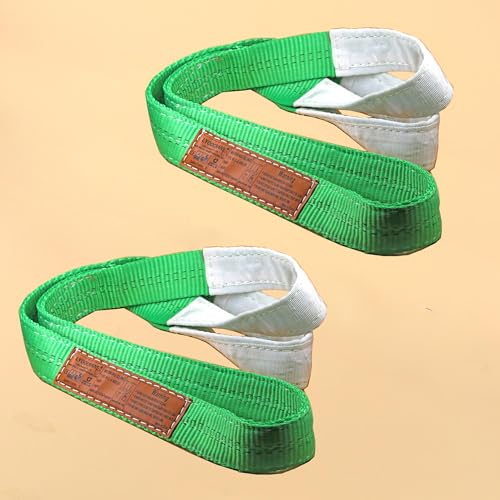 Lot de 2 sangles de levage 6:1 Safety Factor de 5,1 cm x 3... - Bricolage & Outils Amazon France à 57.48€