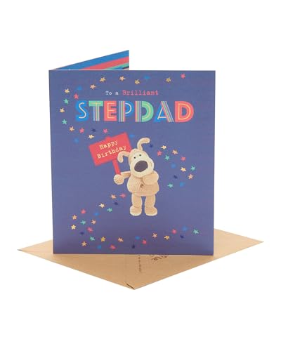 Boofle Tarjeta de cumpleaños para padrastro, regalos de... - Jouets & Jeux en promo à 5.56€