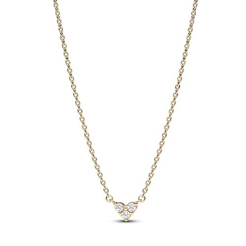 Pandora Timeless Collier Cœur en métal plaqué or 14 carats... - Maison & Cuisine en promo à 90.30€