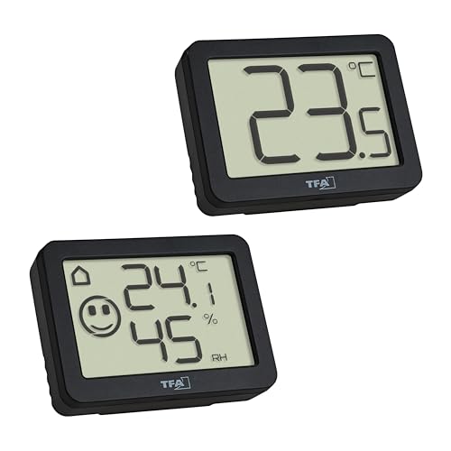 TFA Dostmann Mini Thermomètre & Thermo-Hygromètre Set (2... - Maison & Cuisine en promo à 9.29€