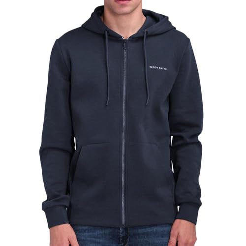 Teddy Smith Giclass Neopren Suéter pulóver, Total Navy, M... - Amazon Espagne à 25.21€
